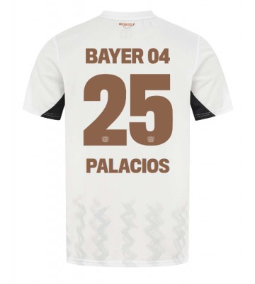 Bayer Leverkusen Exequiel Palacios #25 Bortatröja 2024-25 Kortärmad